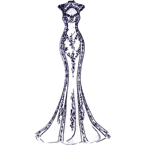 PANFELOU Palace party wedding dress Scrapbooking DIY Embossing Valentines Day card paper dies cutting die Metal