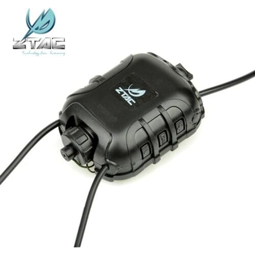 Z-Tactical Z118 Tactical Silynx C4OPS Classic PTT Lite Edition Airsoft Hunting Headset Accessory