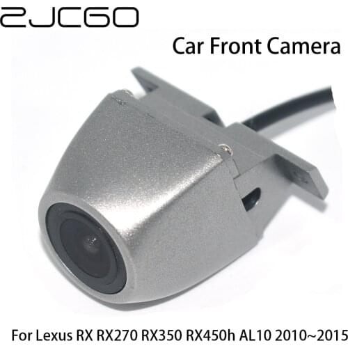 ZJCGO CCD HD Car Front View Parking LOGO Camera Night Vision Waterproof Positive for Lexus RX RX270 RX350 RX450h AL10 2010~2015