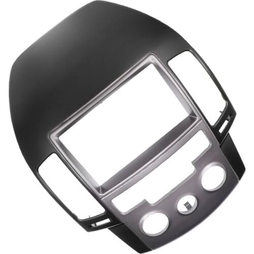 2Din Car Dash Mount Kit Fascia for HYUNDAI i30 i-30 Manual AC Panel Frame Kit Cover Radio AutoStereo Dash Trim Plate Surround