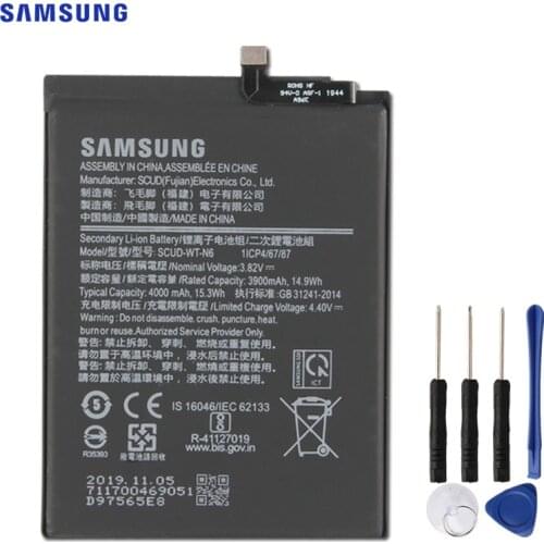 SAMSUNG Original Replacement Phone Battery SCUD-WT-N6 For Samsung Galaxy A10s A20s SM-A2070 SM-A107F A21 Phone Battery 4000mAh