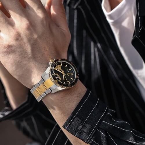 NAVIFORCE Men Luxury Military Sports Wrist Watch Gold Business Quartz Steel Waterproof Watches Male Clock Relogio Masculino 2021