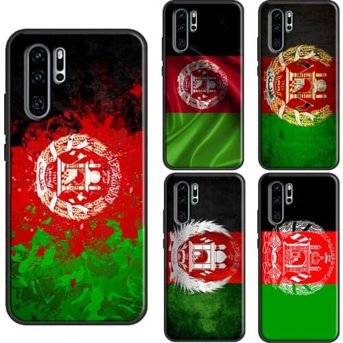 Afghan Afghanistan Flag Case For Huawei P30 Pro P10 P20 P40 Lite P Smart 2019 Z Mate 20 10 Lite 30 Pro TPU Cover