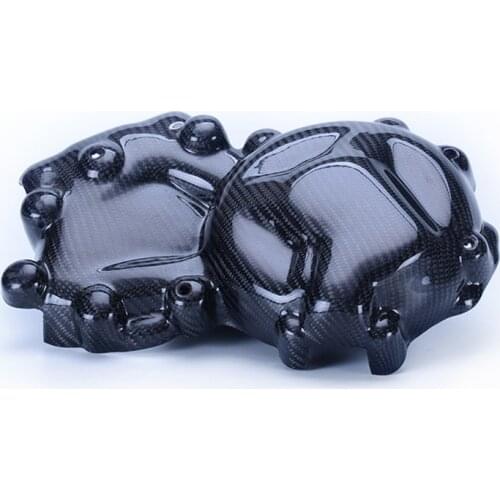 For BMW S1000RR S1000R Alternator Engine cover Full Carbon Fiber 100% Twill 2009 2010 2011 2012 2013 2014 2015 2016 2017 2018