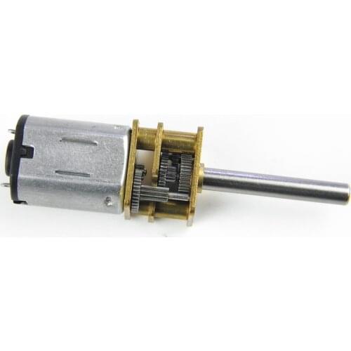 CHANCS DC Gear Motor N20 6V 150RPM Shaft 20mm Electric Micro Metal Motor With Gearwheel