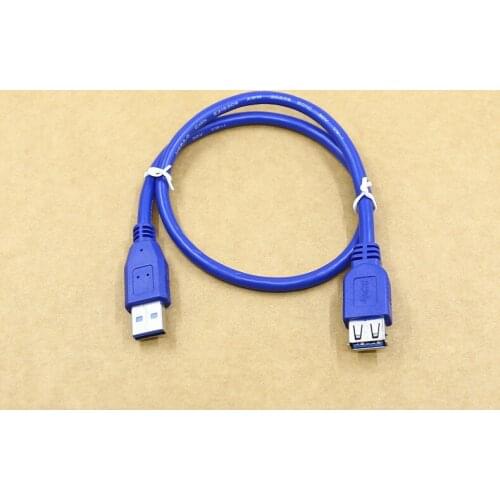 USB 3.0 Extension Cable 0.3M/1M/1.5M/1.8M High Speed USB3.0 Male to Female Data Sync Transfer Extender Cable For TV Mouse Laptop