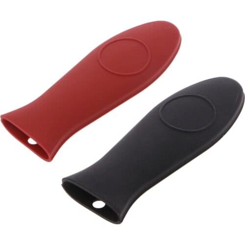 Hot Sell Silicone Hot Handle Holder Lodge Pot Sleeve Ashh Cover Grip For Kitchen Pan Hold