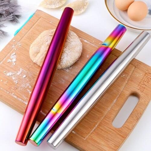 304 stainless steel cane home kitchen dumplings skin noodle stick flour stick kitchen baking tools