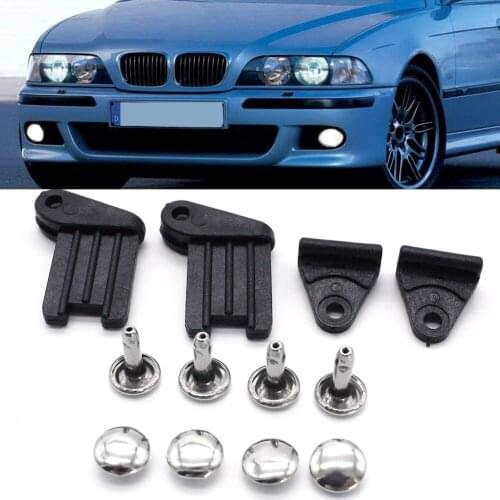 2 Sets Rear Sunshade Repair Kit for BMW E38 E39 E46 E60 E65 E66 3 5 7 Series M5 Sunshade Repair Kit Auto Accessories