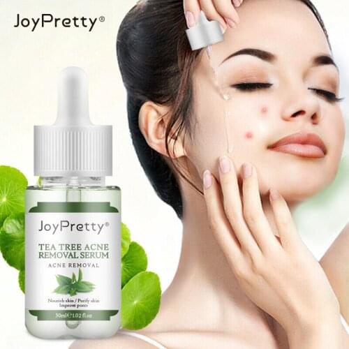 Tea Tree Acne Removal Serum Acne Exfoliating Anti-Inflammation Repair Purify Skin Facial Essence Moisturizing Nourishing