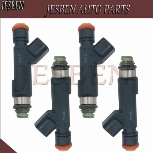 4PCS 12602480 Fuel Injector For Pontiac Solstice G6 G5 Saturn Aura SKY VUE Chevrolet CAPTIVA SPORT Malibu 2.4L Cobalt HHR 2.2L