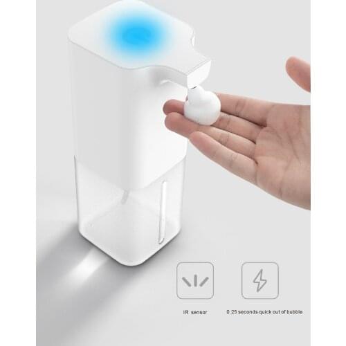 Smart Home Hand Dispenser Modern Bathroom Infrared Automatic Induction Foaming Hand Washer Set For Family