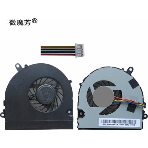 LAPTOP CPU cooling fan for Asus U41 U41J U41JF U41SV Series laptop cpu fan DFS531005PL0T 4PINS KSB06105HB -AK78 4 wires