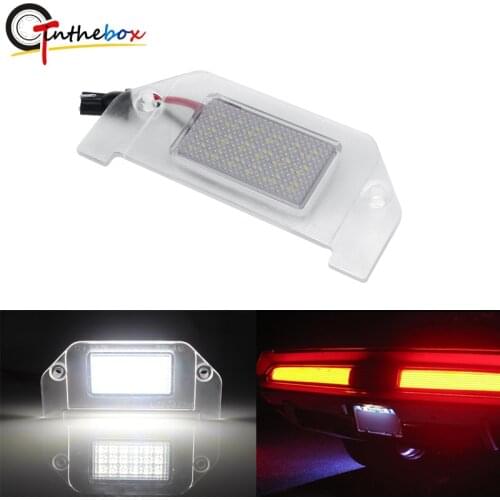 Gtinthebox OEM-Replace 18-SMD LED 12V 6000k White For Dodge Charger Challenger Chrysler 300 Dart etc License Plate Light