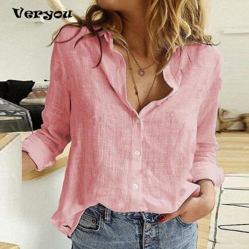 Womens Fashion Loose All-match Shirts Women Long-Sleeve Streetwear Office Ladies Shirt Casual Long Sleeve Women T Shirts 2021