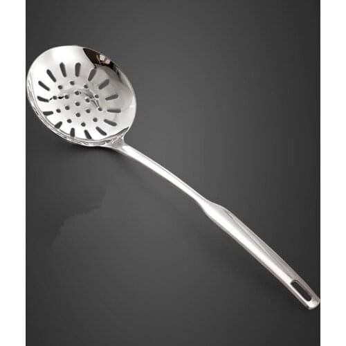 1PC Stainless steel Kitchenware Cooking Tools set Kitchen Gadgets Utensils Restaurant Cookware Ladle Soup Spoon Turner PK 009
