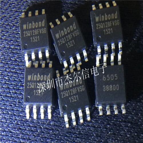 100% New&original W25Q128FVSIG 25Q128FVSG SOP8 In Stock
