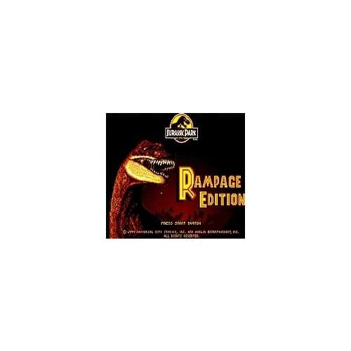 Jurassic Park Rampage Edition 16 bit MD Game Card For Sega Mega Drive For Genesis