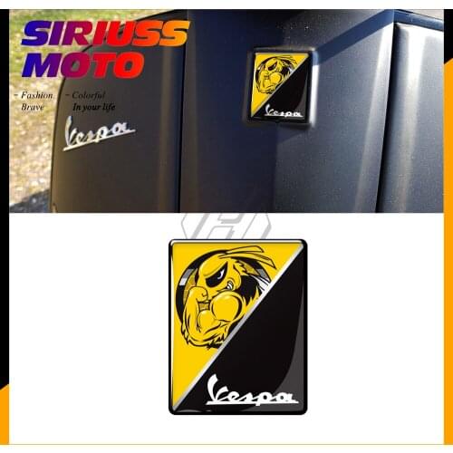 3D Motorcycle Sticker Case for PIAGGIO VESPA Emblem Logo Granturismo 946 ET2 ET4 50 125 150