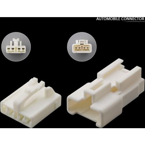 Free shipping 100pcs DJ7044Y-2.2-21 4Pin 2.2mm AMP Car Electrical Wire Connectors for VW,BMW,Audi,Toyota,NISSAN AND other