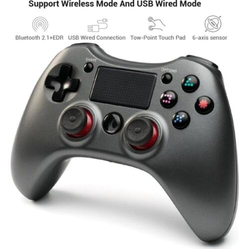 Wireless Bluetooth Joystick For Sony PS4 Controller Gamepad For Playstation4 For Play Station 4 Console DoubleShock4 For PS4 Ps3