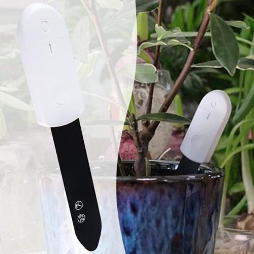 Soil Moisture Sensor Monitor Waterproof Compact Indicator Light Soil Hygrometer Humidity Plants Flowers Moist Testing Instrument