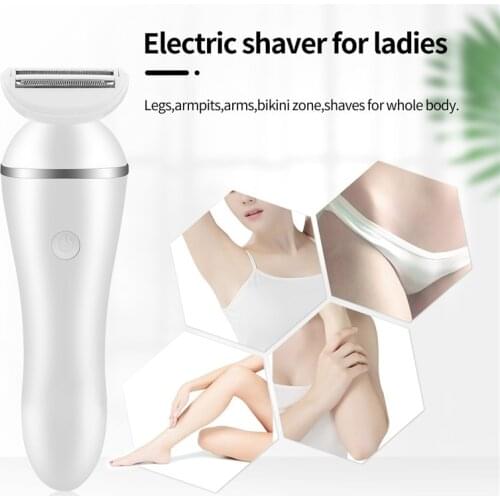 Electric Epilator Hair Shaving And Removal Female Facial Razor Skincare Trimmer For Women Facial Body Leg Electric Shaver