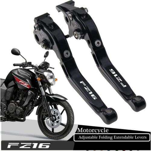 FZ16 Folding Extendable Adjustable Motorcycle Accessories Brakes Clutch Levers for Yamaha FZ 16 FZ16 2008-2015 2016 2017 2018