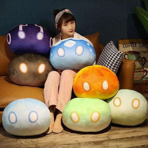 Game Genshin Impact Cosplay Slime Plush Dolls Keli Pillow Man Woman Toy Gift