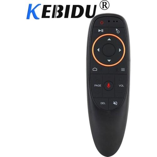 Kebidu Mini Fly G10 Air Mouse 2.4G Wireless Keyboard Mouse with Gyro Sensing Game For Android TV Box remote control Media Player