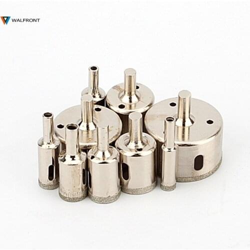 9pcs/set Diamond Coated Core Hole Saw Drill Bits Tools Cutter For Tiles Marble Glass Granite 10-50mm