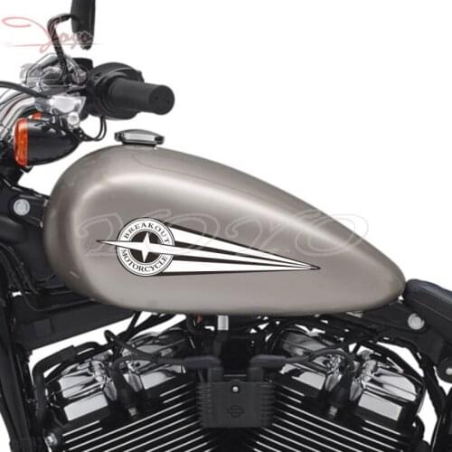 Motorcycle Decal Fairing Stickers Fuel Tank Decals Vinyl Sticker For Harley Softail Breakout