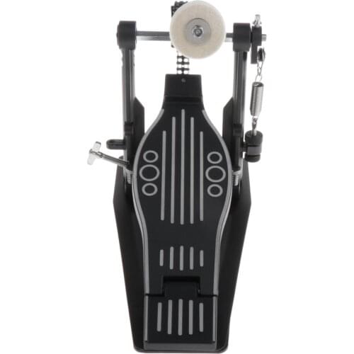Single Bass Drum Pedal Foot Set Drums Kick Beater Practice Pads Musical Instrument Accessories