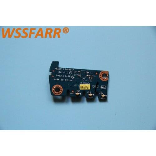 Power Button Board For Lenovo IdeaCentre C540 Series,P/N 90001760 VBA00 LS-9301P