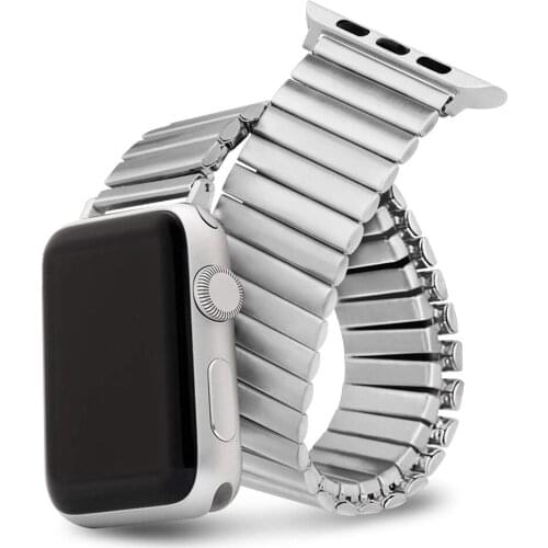 Bracelet for Apple Watch Band Series 6 5 4 40mm 44mm iWatch SE Stainless Steel Stretch Bands for Apple Watch 3 1 38mm 42mm Strap