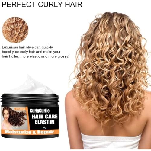 Afro-curly Hair Styling Moisturizing Hair Elastin Styling Cream Hair Care Cream Hair Wax Stick Repair Broken Hair Refreshing