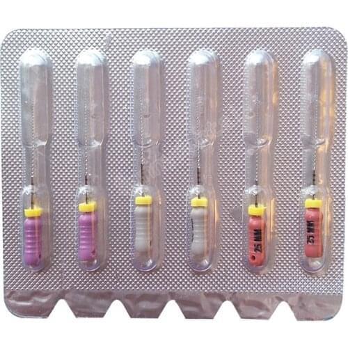 5Pack Dental Endo C+ files 25mm Endodontics files 10# Purple C-Pilot Files 6-10# Root Canal C Files Limas Endodontics Dentistry
