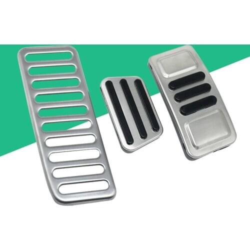 For 15-20 Ford Mustang Accessories Car Accelerator Brake and Rest Pedals Modification Decoration Accessories Anti-skid Durable