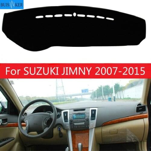 For SUZUKI JIMNY 2007 2008 2009 2010 2011 2012 2013-2015 Non-slip Bottom Dashboard Cover Car Stickers Interior Car Accessories
