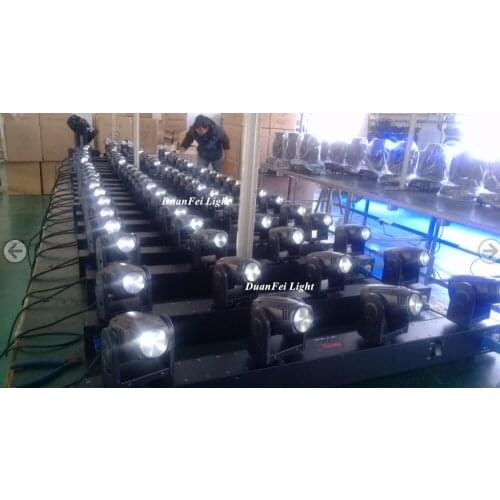 DunFly DuanFei Light 6pcs/lot 80 w Bar with 4x 10 W LED Moving Head Spot Light Lighting Bar RGBW 4in1