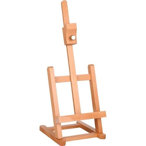 H-Frame Easel, Desktop Painting Picture Holder Adjustable Beechwood Table Display Stand, Canvas Photo Picture Sign Holder