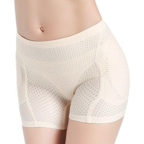 Helisopus Booty Hip Enhancer Fake Ass Hip Pants Butt Lifter Shaper Padding Panty Push Up Bottom Sexy Shapewear Panties Underwear