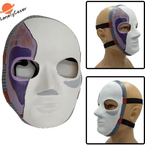 Sally Face Cosplay Mask Game Sallyface Latex Mask Costume Accessories Props Halloween Party Role Play Men Women Gifts