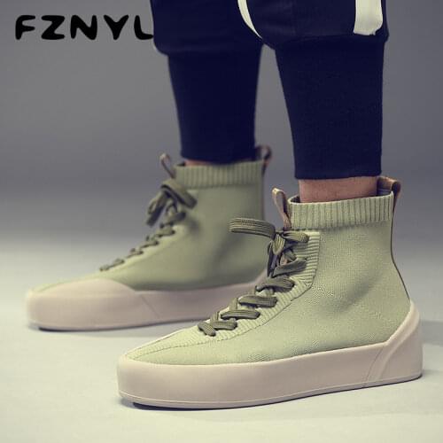 FZNYL Winter Mens Ankle Boots Short Plush Warm Fashion Casual Shoes Footwear Male Plus Size 38-45 Spring Autumn