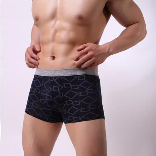 2018 Cuecas 3pcs/lot Hot Otton Men Boxer Soft Breathable Underwear Male Comfortable Panties Underpants Shorts Homme For Russian