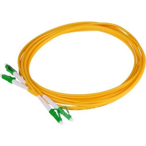 Fiber optic patch cord LC/APC-LC/APC simplex 9/125 2.0mm/3.0mm jumper cable 10pc/lot