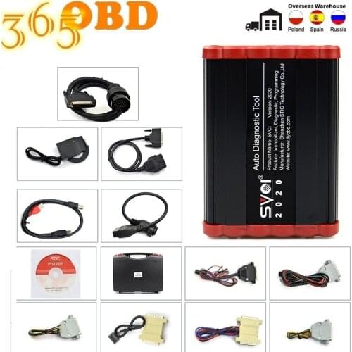 SVCI 2020 SVCI 2019 SVCI ING SVCI J2534 ECU Programmer Diagnostic Tool Support Online Module Programming& Replace VCM2 Scanner