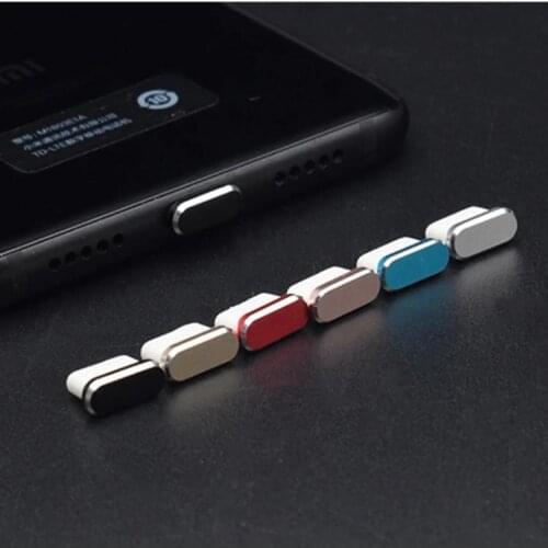 Headphone Jack Dustproof Accessories Charging Ports Protector Type-C Anti Dust Plug Portable Metal Dust Stopper