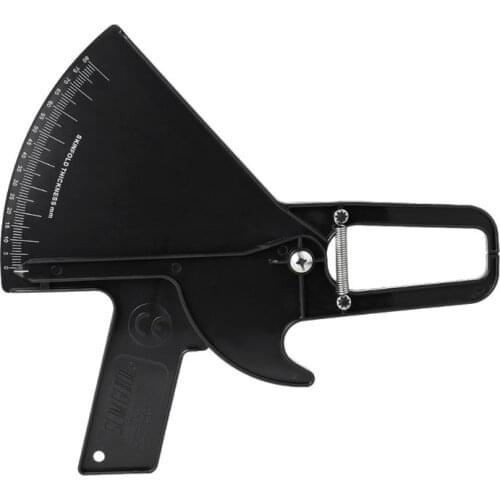 80mm Skinfold Caliper Body Fat Caliper Body Fitness Tester Analyzer Fat Measure Beauty Health Keeper Slimming Measurement Tool