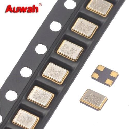 10pcs 3225 13.5MHz 13.56MHz 13.824MHz 14.318MHz 14.7456MHz 15.36MHz 16MHz SMD Passive crystal oscillator Resonator 4pin